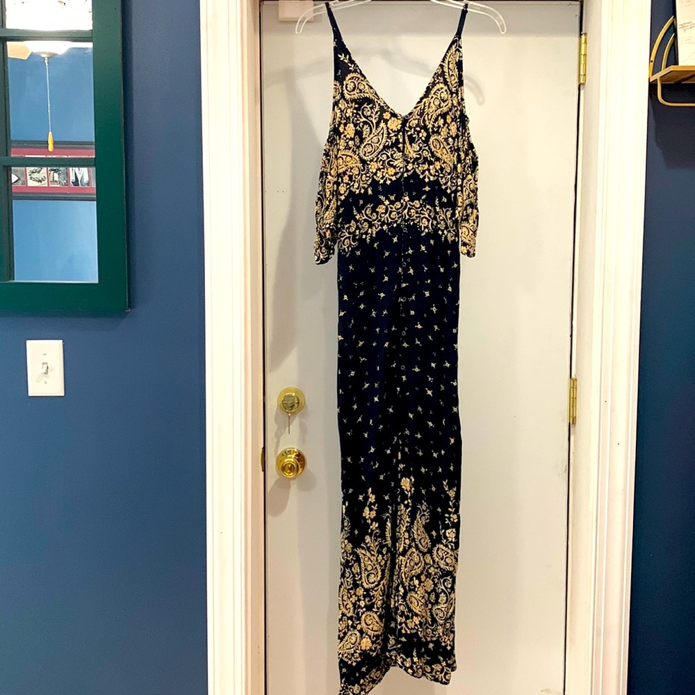 Billabong off the shoulder maxi dress